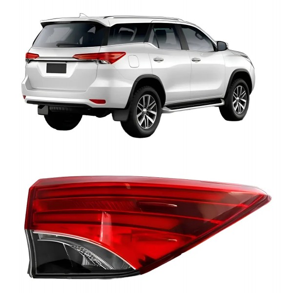 Lanterna Traseira Canto Hilux Sw4 2016 A 2020 C/ Led
