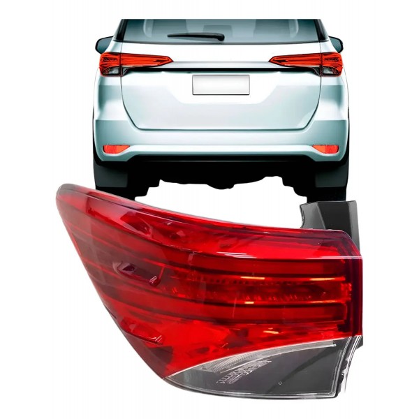 Sinaleira Traseira Hilux Sw4 2016 17 18 2019 Canto Com Led.