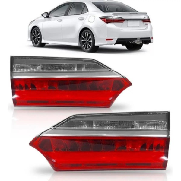 Sinaleira Traseira Corolla 2018 2019 Mala Com Led.