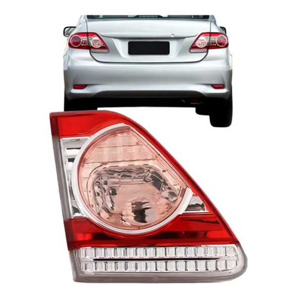 Lanterna Traseira Corolla 2012 2013 Ré Rosa Modelo Original