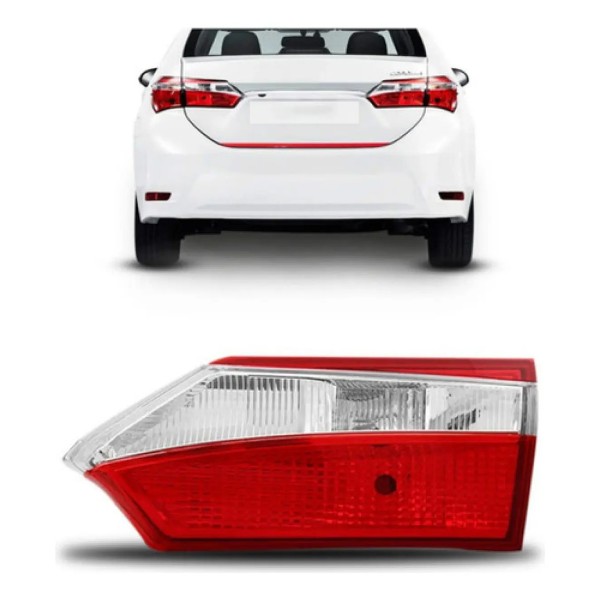 Lanterna Traseira Corolla 2014 A 2016 Mala Sem Led