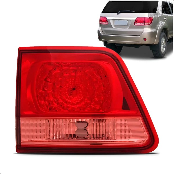 Lanterna Traseira Tampa Hilux Sw4 2005 06 2007 2008 Bicolor