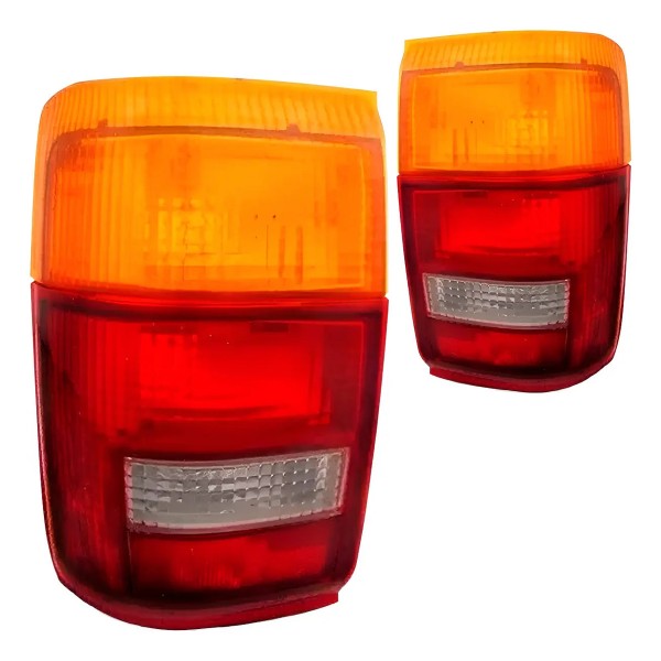 Par Lanterna Traseira Hilux Sw4 1992 1993 1994 1995 Tricolor Bicolor