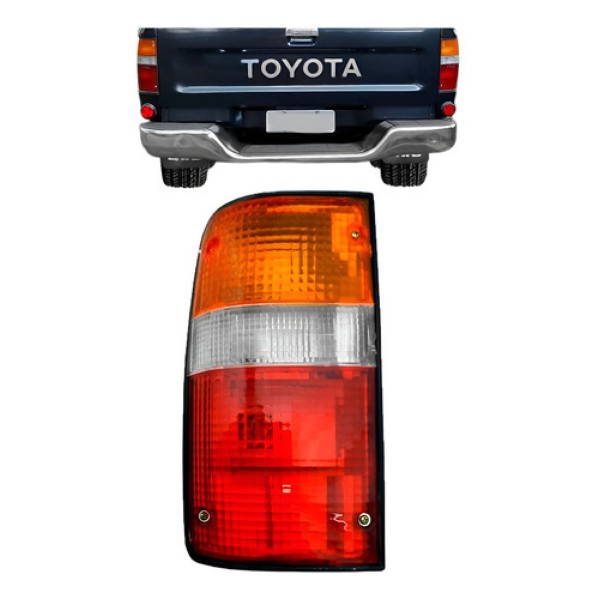 Sinaleira Traseira Hilux Srv 2002 Á 2004 Tricolor