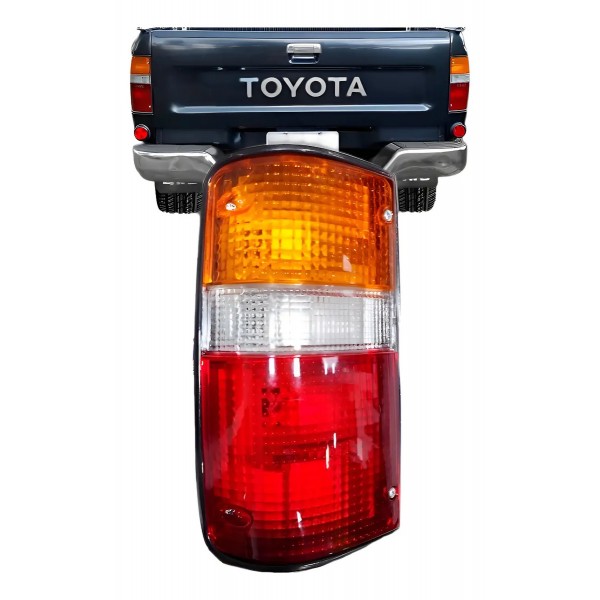 Lanterna Traseira Hilux Srv 2002 2003 2004 Tricolor