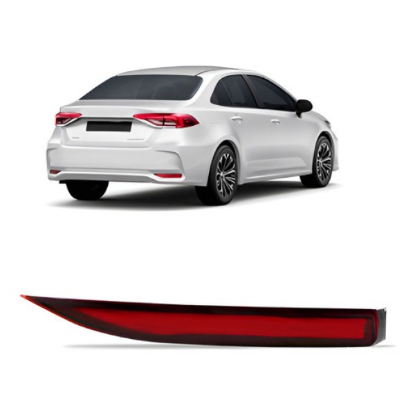 Lanterna Refletor Traseiro Corolla 2020 A 2021