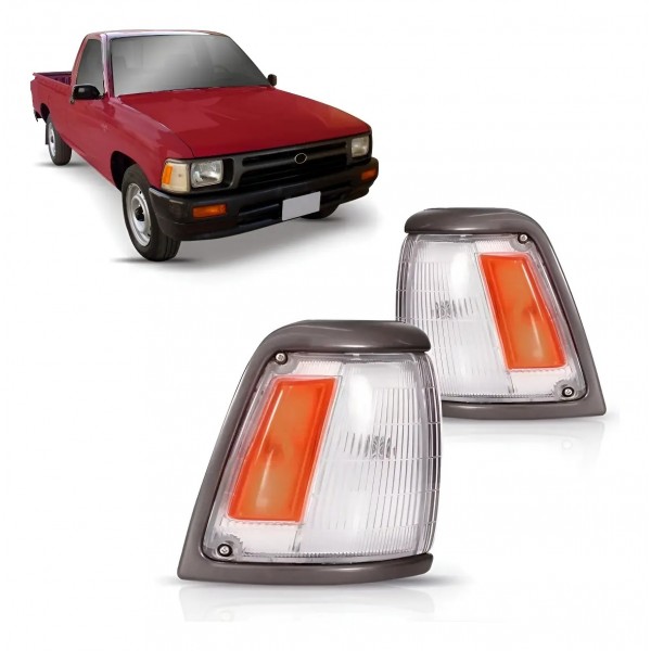 Pisca Hilux 4x2 92 93 94 95 96 97 98 99 00 01 Aro Cinza
