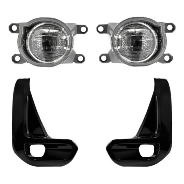 Kit Farol Milha Auxiliar Hilux Srv 2021 2022 2023 2024
