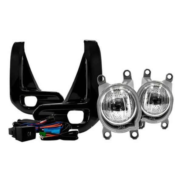 Kit Farol Milha Auxiliar Hilux Srv 2021 2022 2023 2024