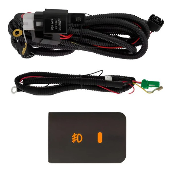 Kit Farol Milha Auxiliar Etios 2012 À 2015 Sem Moldura