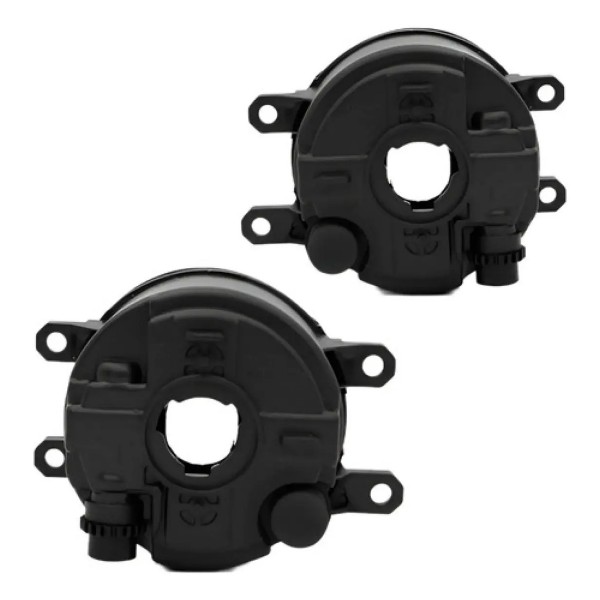 Kit Farol Auxiliar Corolla 2012 13 2014 Com Grade Aro Preto