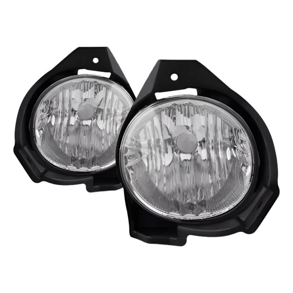 Kit Farol Neblina Milha Hilux Srv 2012 À 2015 Pick-up Transparente