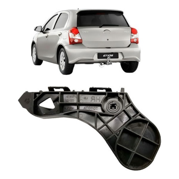 Guia Suporte Parachoque Traseiro Etios Hatch 2013/16 Oferta