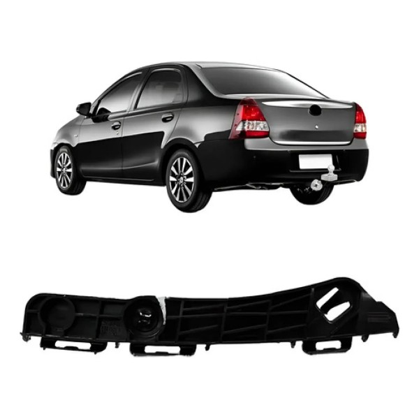 Guia Suporte Parachoque Traseiro Etios Sedan 2013/16 Oferta