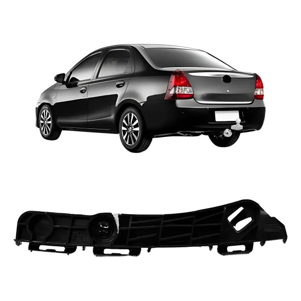 Guia Suporte Parachoque Traseiro Etios Sedan 2013/16 Oferta