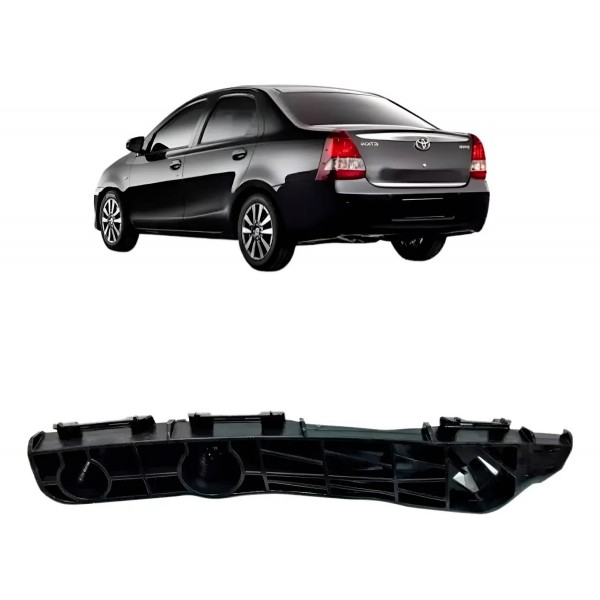 Suporte Guia Parachoque Traseiro Etios Sedan 2013 A 2018