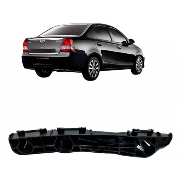 Suporte Guia Parachoque Traseiro Etios Sedan 2013 A 2018