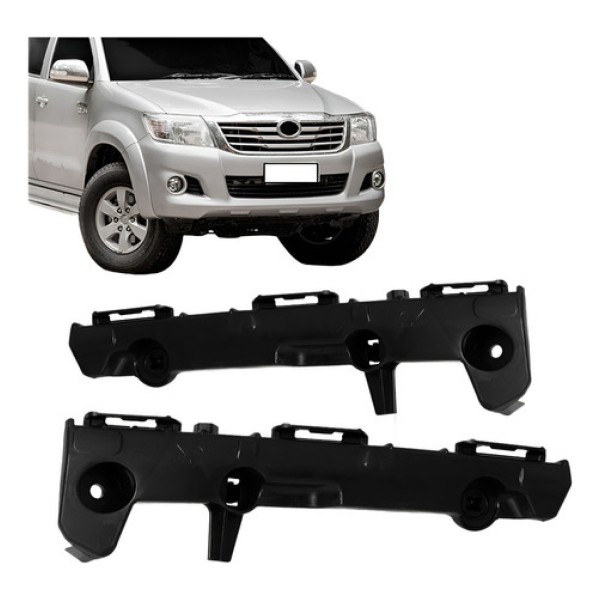 Guia Suporte Parachoque Dianteiro Toyota Hilux 2012 Á 2015
