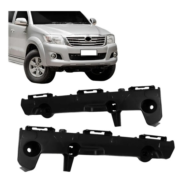 Guia Suporte Parachoque Dianteiro Toyota Hilux 2012 Á 2015