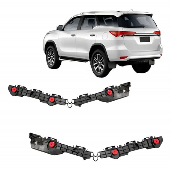 Par Guia Parachoque Traseiro Hilux Sw4 2021 2022 2023 2024