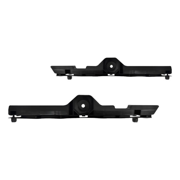 Parachoque Dianteiro Hilux Srv 2005 2006 2007 2008 Com Guias Preto