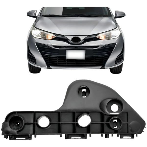 Suporte Guia Parachoque Dianteiro Yaris 2018 19 20 21 2022