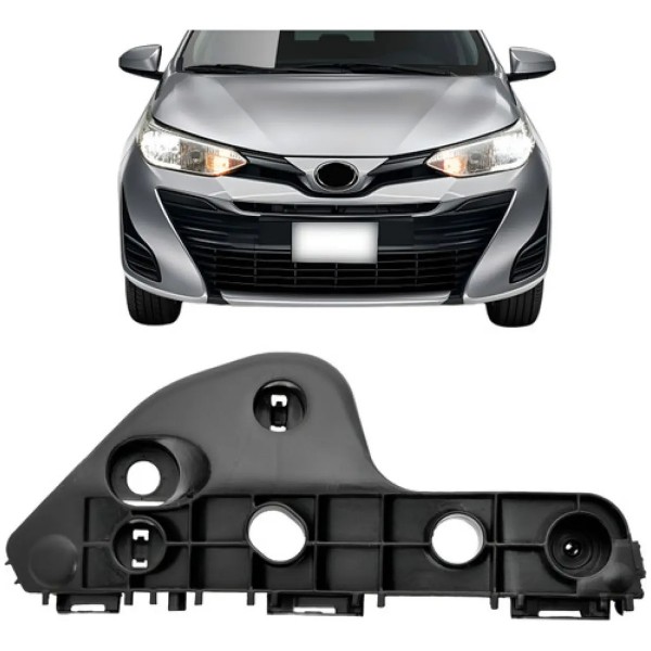 Suporte Guia Parachoque Dianteiro Yaris 2018 19 20 21 2022