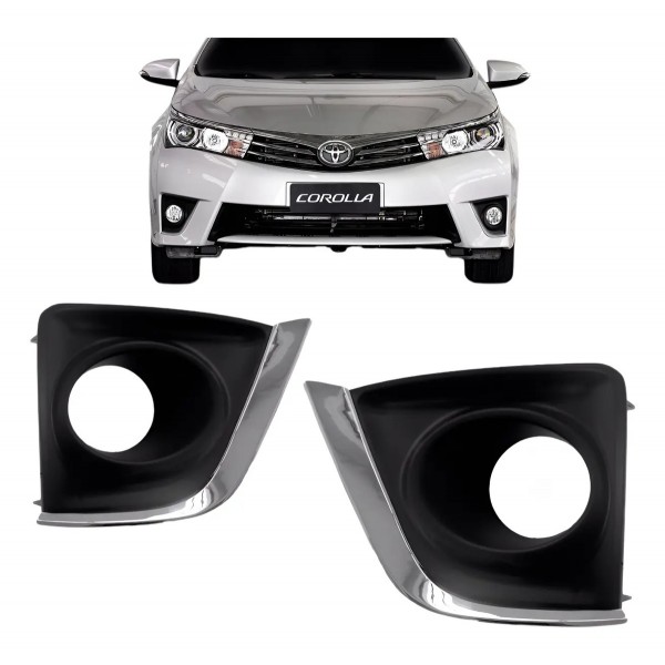Grade Moldura Milha Toyota Corolla 2015 2016 2017