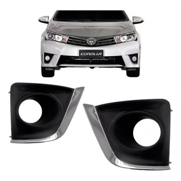 Grade Moldura Milha Toyota Corolla 2015 2016 2017