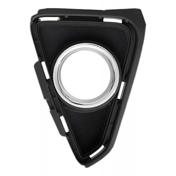 Grade Farol Milha Rav4 2017 2018 Com Furo Aro Cromado
