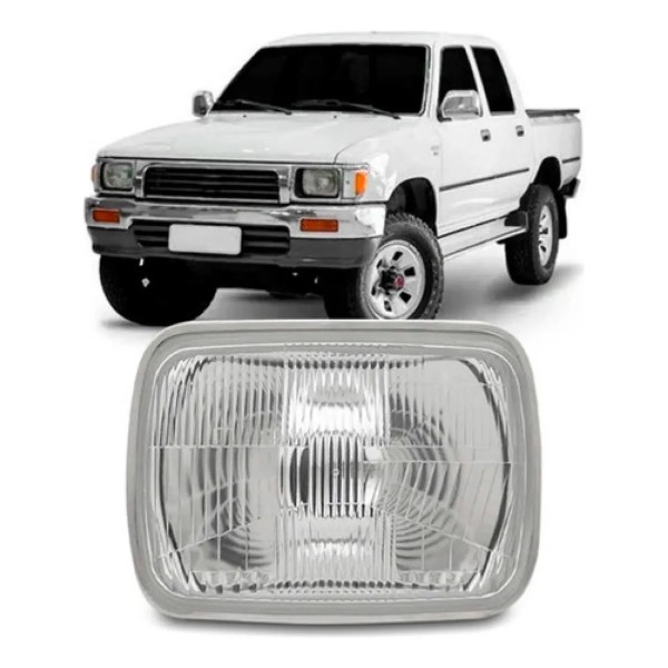 Bloco Optico Farol Hilux 1996 1997 1998 1999 2000 2001