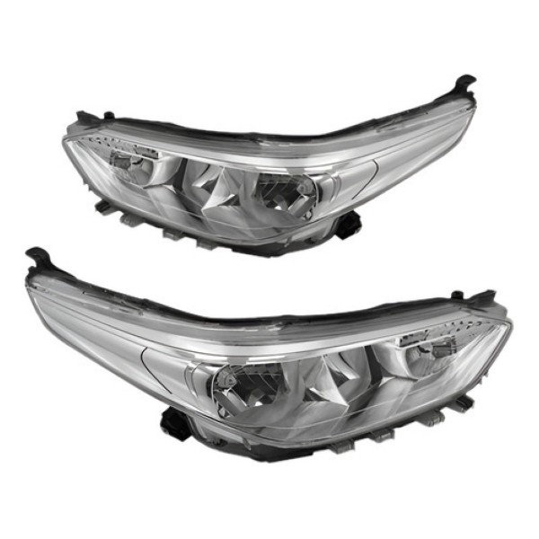Par Farol Yaris 2018 2019 2020 Cromado