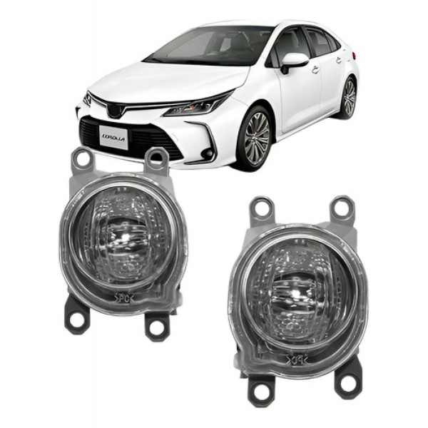Par Farol Milha Led Para Toyota Corolla 2020 21 22 2023 2024