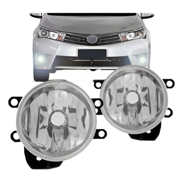 Par Farol Milha Auxiliar Corolla 2014 2015 2016 2017