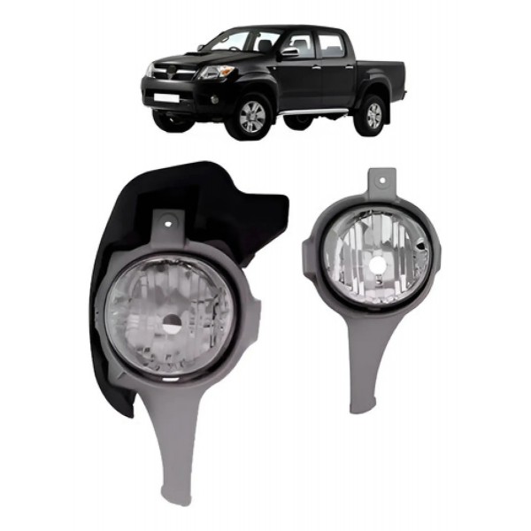 Par Farol Milha Auxiliar Hilux Srv 2005 A 2008