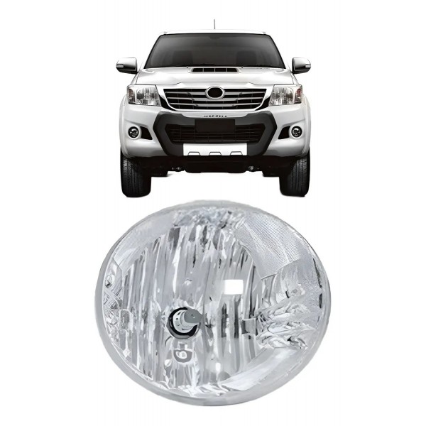 Farol Milha Auxiliar Hilux Sw4 2012 A 2014 S/suporte