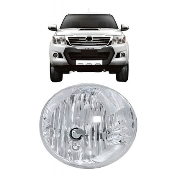 Farol Milha Auxiliar Hilux Sw4 2012 A 2014 S/suporte