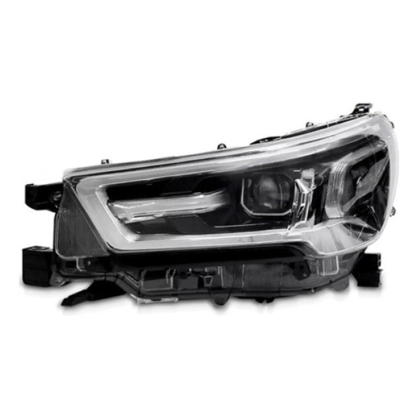 Farol Hilux Srv 2021 2022 2023 Com Led Cromado