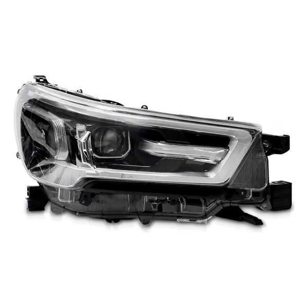Farol Hilux Srv 2021 2022 2023 Com Led Cromado