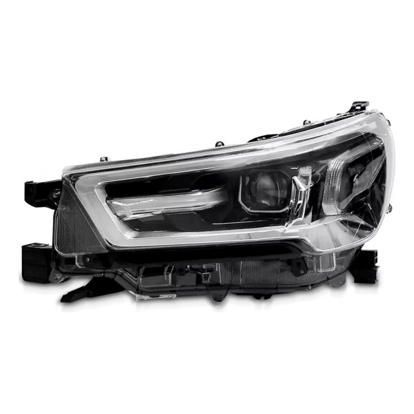 Farol Hilux Srv 2021 2022 2023 Com Led Cromado