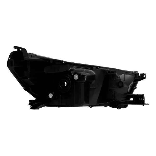 Farol Hilux 2016 A 2020 Eletrico Sem Led Mascara Cromada