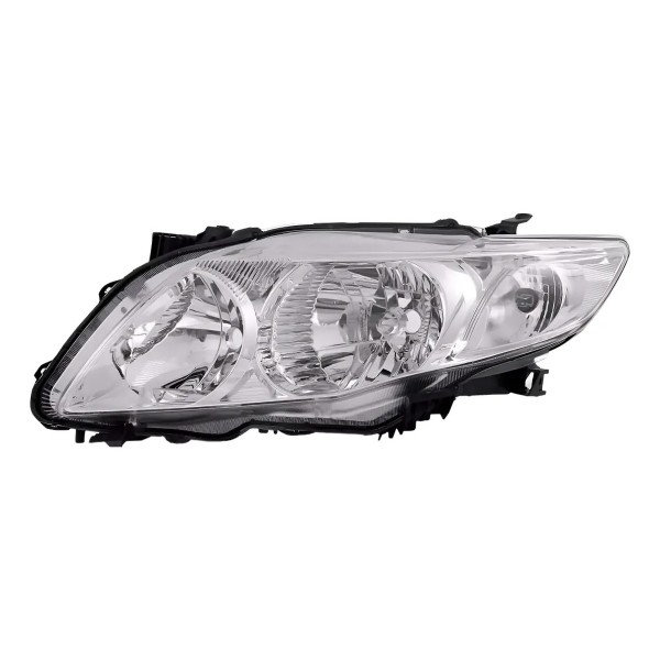 Farol Cromado Corolla 2009 A 2011
