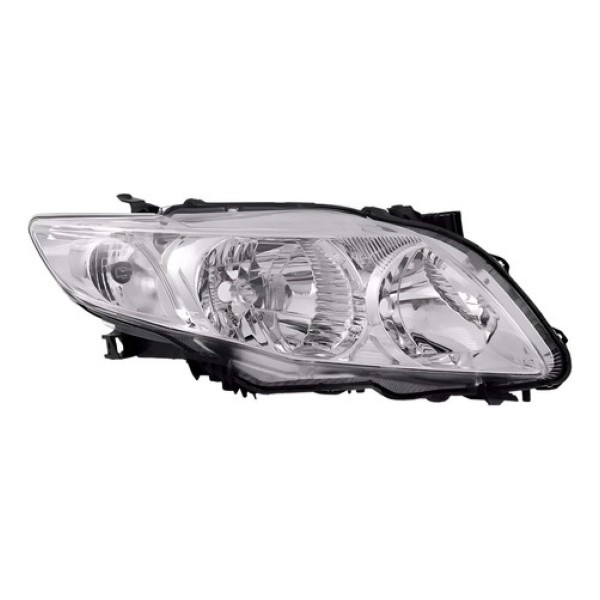 Farol Cromado Corolla 2009 A 2011