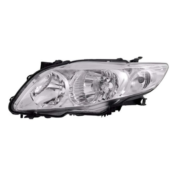 Farol Cromado Corolla 2009 A 2011