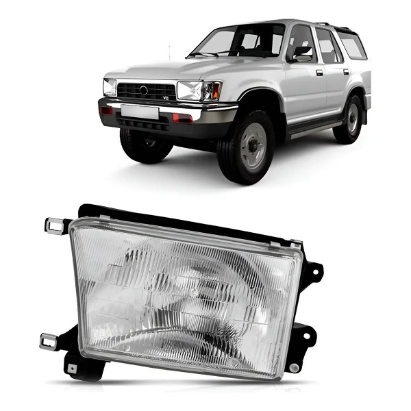Farol Hilux Sw4 1993 A 1995 C/ Bicos