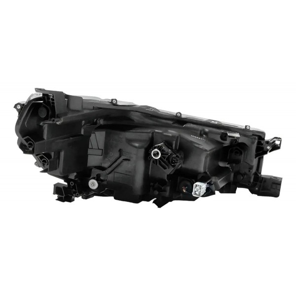 Farol Hilux Srv 2021 2022 C/ Led Aro Cinza