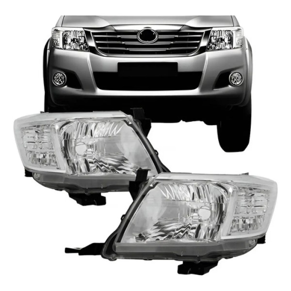 Par Farol Manual Hilux Pick-up 2012 2013 2014 2015