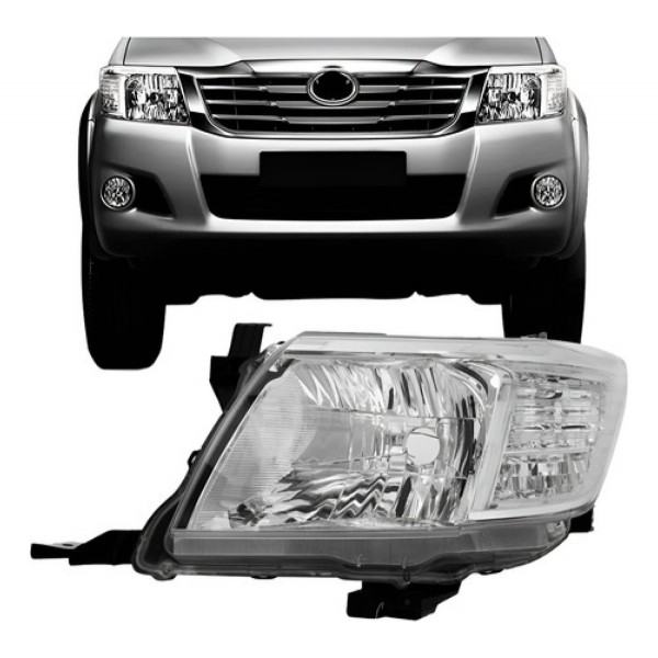 Farol Manual Hilux Pick-up 2012 2013 2014 2015
