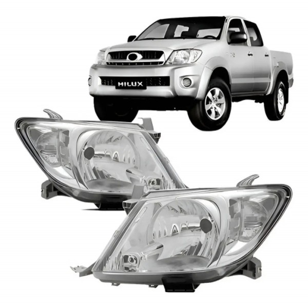 Par Farol Cristal Hilux 2008 2009 2010 2011