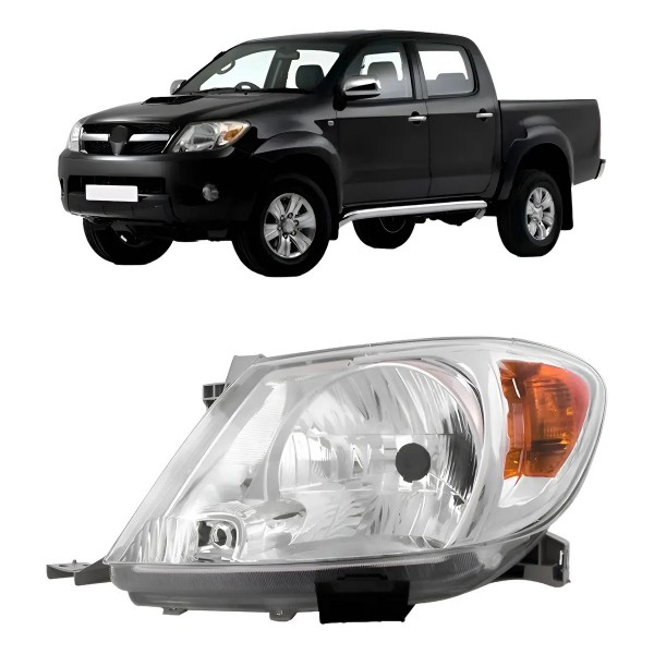 Farol Hilux 2005 2006 2007 2008 Ambar